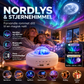 🌌 Aurora stjerneprojektor – Bluetooth, musikk-synk, månelys. Forvandle rommet til en magisk galakse! ✨🎶
