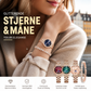💫 Stilig dameklokke med diamanter – himmelinspirert design, holdbar og elegant. Justerbar lenke i rustfritt stål – passer både hverdag og fest! 🕊️🌙