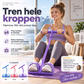 💪 Elastisk pedal-trekkstrikk – tren hele kroppen hjemme, styrker armer, ben og core. Perfekt for nybegynnere! ✨🏠