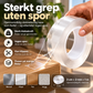 🧲 Dobbeltsidig nanoteip – gjennomsiktig, sklisikker, etterlater ingen merker. Fester alt på alle overflater! ✨🏠