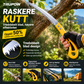 🌿 Bærbar hagesag med bøyd blad – sklisikkert håndtak, lett å bruke og oppbevare. Ideell for utendørs eventyr! 💪🌳