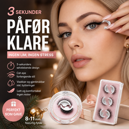 👁️ Luksuriøse Falske Vipper – 3D Silikon & Naturlig Look! ✨ Enkle Å Påføre – Perfekt for Dagbruk & Fest. 🌿 Gjenbrukbare & Skånsomme – Kjøp 3 for 10% Ekstra Rabatt! 💄