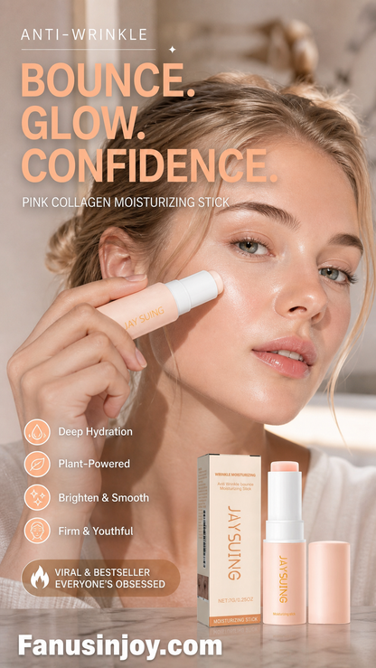 ✨️ KJØP 2, FÅ 1 GRATIS！👱‍♀️Få tilbake en hud som en kjendis！💦Pink Collagen Volume Multi Balm