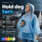 🌧️ Bærbar regnjakke – lett, vanntett og kompakt. Beskytter mot uventet regn – perfekt til reiser, pendling og friluftsliv! 🎒☔