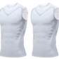 🎉 Ionisk shapewear-vest – Kompresjon og kjøling – Kroppsformende og ermeløs – Usynlig under klærne 🕶️