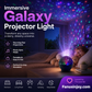 🌌 50% RABATT – Galaxy projector nattlys – dynamisk lydsynkronisering – utskiftbare temaer – USB – kompakt – for magisk stemning