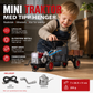 🚜 Leketraktorer med lyd og lys – sinklegering tåler røff lek, treghetsdrevne hjul ruller langt. Knapper og brytere for små hender – uten batteri! 🔋✨