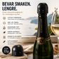 🎄 Silikonpakning til vin- og champagneflasker – Det perfekte juleutstyret 🥂