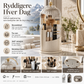 🪥 Tannbørsteholder med skyvelokk – 360° roterbar, støvbeskyttet, drenering. Ryddig og hygienisk bad hver dag! ✨🚿