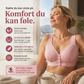 📢👙SPESIALPRIS DEN SISTE DAGEN⚡OVER 50 000 SOLGTE💕CloudComfort™ bomulls-BH med knapper foran – Pustende • Uten bøyle • Støtte hele dagen • Uten polstring og hudvennlig 🌿