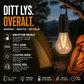 🏕️ Campinglykt i retro-stil – trådløs, oppladbar med Type-C, lyser opp telt og hage. Koselig vintage-design – ideell til friluftsliv og hygge! ✨🔋