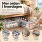 📦 Sammenleggbar skoboks – vanntett, stablebar, med glidelås. Perfekt til skap, inngang og under sengen! 💪🏠