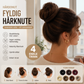 🎀 Hårbunt-tilskudd – gir umiddelbar fylde. Enkelt å vikle rundt, naturlig utseende! ✨💇‍♀️