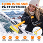 ❄️ Is- og snøskrape for bil – kraftig plast, ergonomisk håndtak, kompakt. Fjerner tykk is på sekunder! ✨🚗