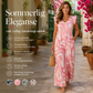 🌸 Kvinners vidbent jumpsuit med rysjedetaljer – lett og luftig polyester, geometriske mønstre, løs passform. Perfekt til sommerdager og bevegelsesfrihet! ✨🌞