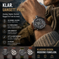 ⌚ Retro dual-display klokke – analog+digital, 8+ funksjoner (GMT, alarm, nedtelling). Vanntett 50m, slagfast – perfekt til hverdag og eventyr! ⏱️💪