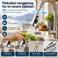 🚰 360° roterende kranforlenger – to spraymoduser, sprutfri, universal passform. Gjør kjøkkenvasken smartere! ✨💧