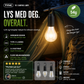 🏕️ Campinglykt i retro-stil – trådløs, oppladbar med Type-C, lyser opp telt og hage. Koselig vintage-design – ideell til friluftsliv og hygge! ✨🔋