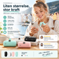 🔌 Kompakt trådløs powerbank – 5000mAh, hurtiglading, digital display. Perfekt for lomme og veske! 💪📱