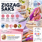✂️ Sikksakksaks i rustfritt stål – taggete blader, ergonomisk grep. Perfekt til søm, quilting og scrapping! 🧵✨