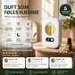 🌿 Smart aromadiffuser – 8 dufter, 4 nivåer, nattlampe. Frisk luft i alle rom! ✨💨