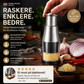 🧄 Hvitløkshakker i 304 rustfritt stål – skarpe blader, slitesterk, knuser hvitløk, løk og paprika på sekunder. Rask og effektiv! ✨💪