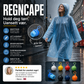 🌧️ Bærbar regnjakke – lett, vanntett og kompakt. Beskytter mot uventet regn – perfekt til reiser, pendling og friluftsliv! 🎒☔