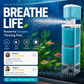🐠 Akvariefilter med flerlagsfiltrering – stille drift, energieffektiv, holder vannet klart. Perfekt for 20–150L! ✨💧
