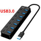 ✨💻 USB-splitter med uavhengige brytere – 4 eller 7 uavhengige brytere, full kontroll over hver port 🔘🔌