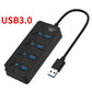✨💻 USB-splitter med uavhengige brytere – 4 eller 7 uavhengige brytere, full kontroll over hver port 🔘🔌