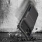 📱 Lommebok-deksel med kortplass – 5 kort, TPU+PC, støtdempende. Beskytter telefon og kortholder! ✨💳