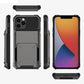 📱 Lommebok-deksel med kortplass – 5 kort, TPU+PC, støtdempende. Beskytter telefon og kortholder! ✨💳