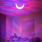 🌌 Aurora stjerneprojektor – Bluetooth, musikk-synk, månelys. Forvandle rommet til en magisk galakse! ✨🎶