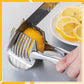 🍋 Kjøkkenhjelper – 8 båter på én gang, beskytter fingrene. Hengbar og enkel å rengjøre! 🔪✨