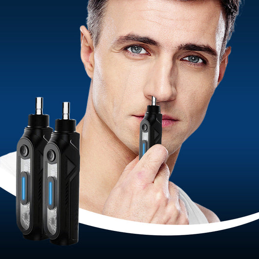 🔥Hot Sale 50% AVSLAG👃Mini digital display elektrisk multifunksjonell vannvaskbar neseborstrimmer🎀