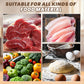 🍖 Kjøttbollformer i 304 stål – 6/12 hull, ensartede boller, enkel å bruke og rengjøre! 🔪✨