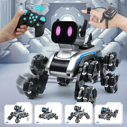 Gestusregistrerende stuntrobot-hundeleker til biler
