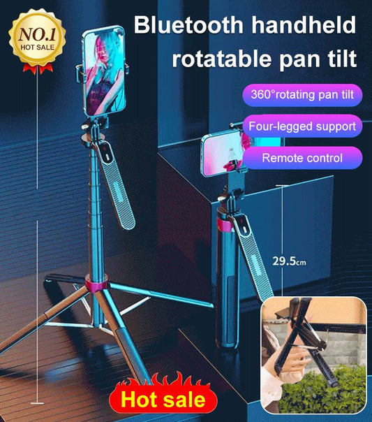 Bluetooth-styrt, håndholdt, roterbar pan-tilt-enhet