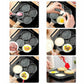 🍳50 % Rabatt🥚Fire-hulls eggpanne, frokost omelett hjemme stekepanne non-stick panne