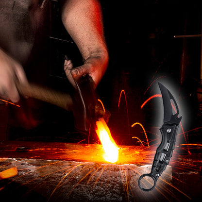 Taktisk sammenleggbar utendørs kniv