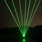 🔦Rødt og grønt enkeltpunkts laserlys