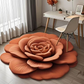 Blomsterplysj og kiselgur gulvmatte