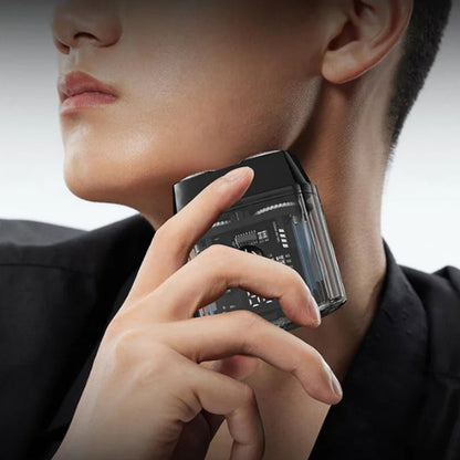 Bærbar mini-elektrisk barbermaskin