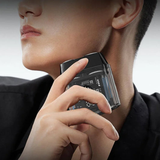 Bærbar mini-elektrisk barbermaskin