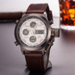 ⌚ Retro dual-display klokke – analog+digital, 8+ funksjoner (GMT, alarm, nedtelling). Vanntett 50m, slagfast – perfekt til hverdag og eventyr! ⏱️💪