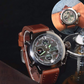 ⌚ Retro dual-display klokke – analog+digital, 8+ funksjoner (GMT, alarm, nedtelling). Vanntett 50m, slagfast – perfekt til hverdag og eventyr! ⏱️💪