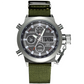 ⌚ Retro dual-display klokke – analog+digital, 8+ funksjoner (GMT, alarm, nedtelling). Vanntett 50m, slagfast – perfekt til hverdag og eventyr! ⏱️💪