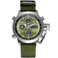 ⌚ Retro dual-display klokke – analog+digital, 8+ funksjoner (GMT, alarm, nedtelling). Vanntett 50m, slagfast – perfekt til hverdag og eventyr! ⏱️💪