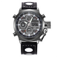 ⌚ Retro dual-display klokke – analog+digital, 8+ funksjoner (GMT, alarm, nedtelling). Vanntett 50m, slagfast – perfekt til hverdag og eventyr! ⏱️💪