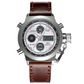 ⌚ Retro dual-display klokke – analog+digital, 8+ funksjoner (GMT, alarm, nedtelling). Vanntett 50m, slagfast – perfekt til hverdag og eventyr! ⏱️💪